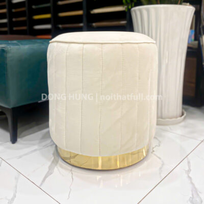 Ghế Đôn Bàn Trang Điểm Vải Nhung