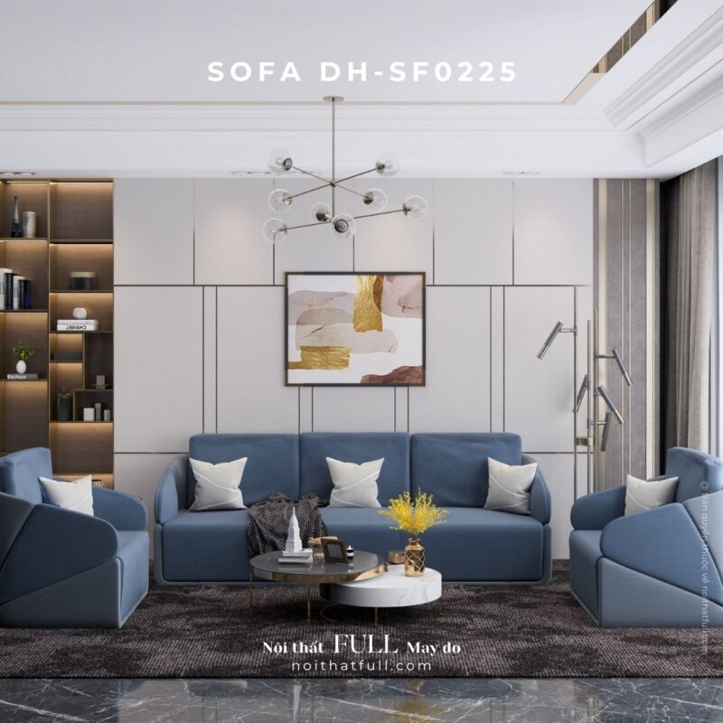 Bộ Sofa DH - SF0225 | Sofa May Đo Cao Cấp – SOFA DÀI 2,2 M, ĐƠN 1,2 M
