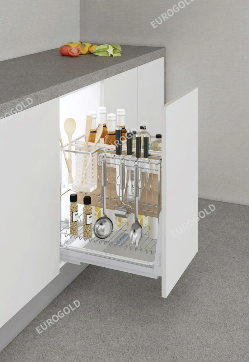Giá gia vị dao thớt inox 304 cao cấp Eurogold EP35