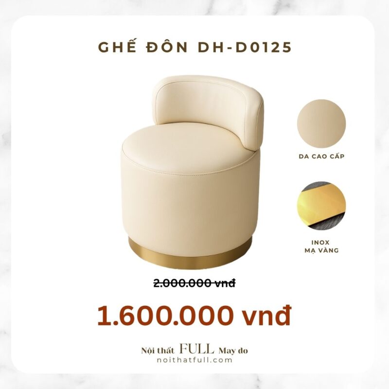 Ghế đôn trang điểm DH-D0125