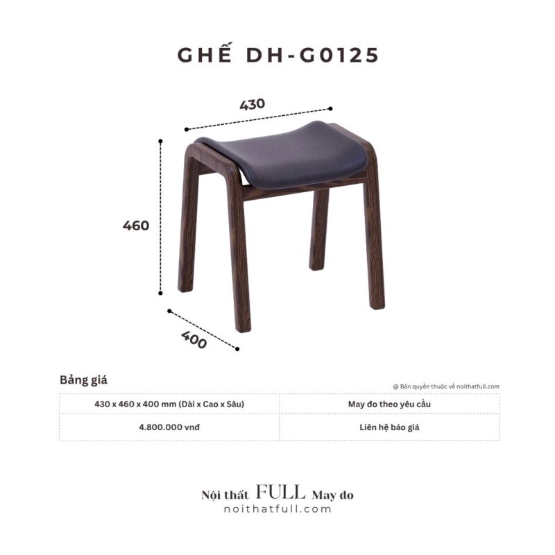 GHẾ DH - G0125