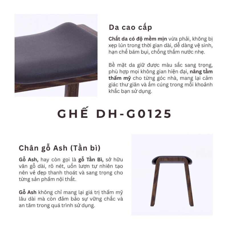 GHẾ DH - G0125