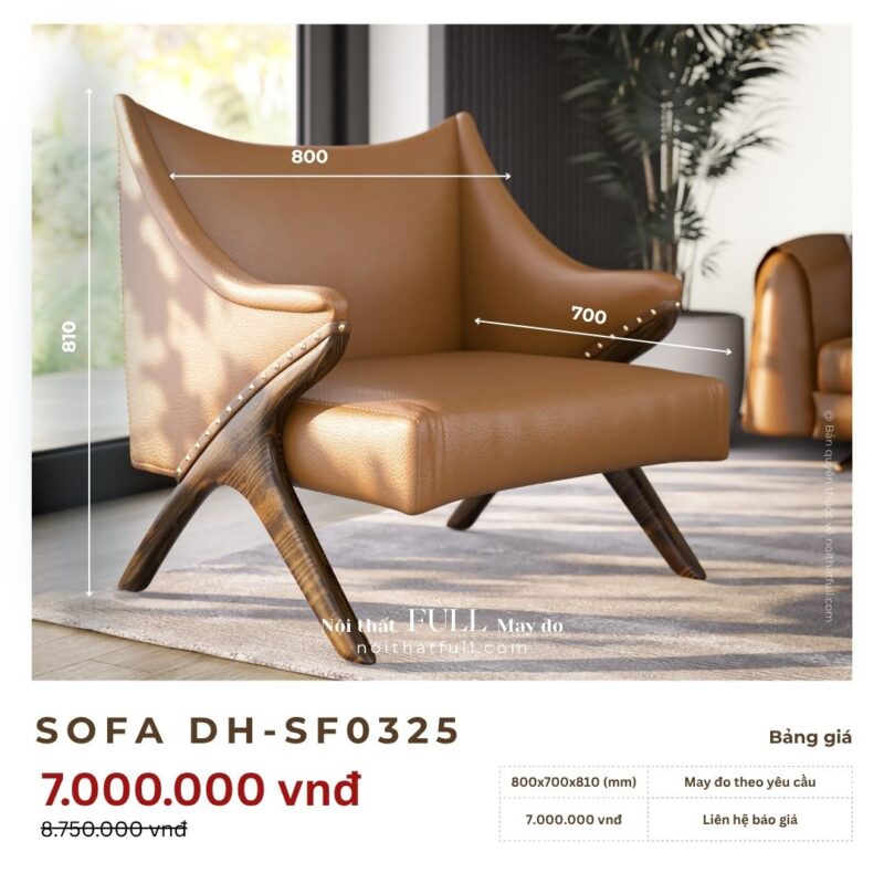 Ghế Sofa Đơn DH-SF0325