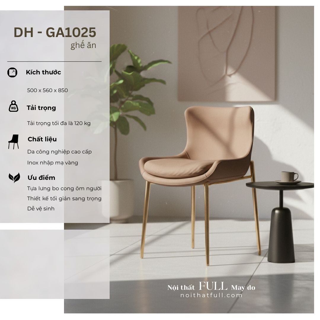 GHẾ ĂN DH - GA1025 GHẾ ĂN DH - GA1025
