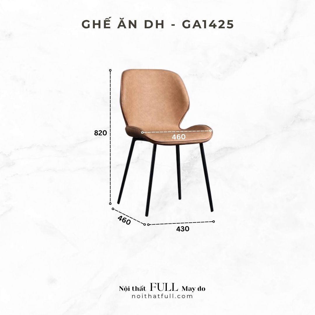 Ghế ăn da PU DH-GA1425 Ghế ăn da PU DH-GA1425