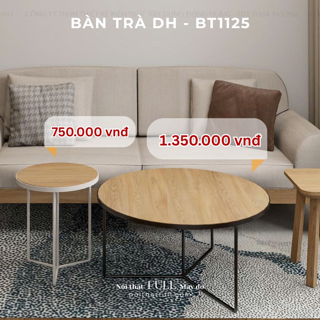 BÀN TRÀ ĐÔI DH – BT1125 BÀN TRÀ ĐÔI DH – BT1125