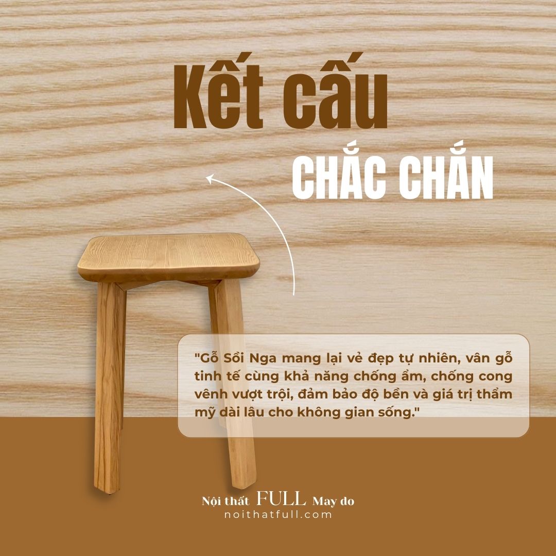 Ghế G0225 Gỗ Sồi Nga Ghế G0225 Gỗ Sồi Nga