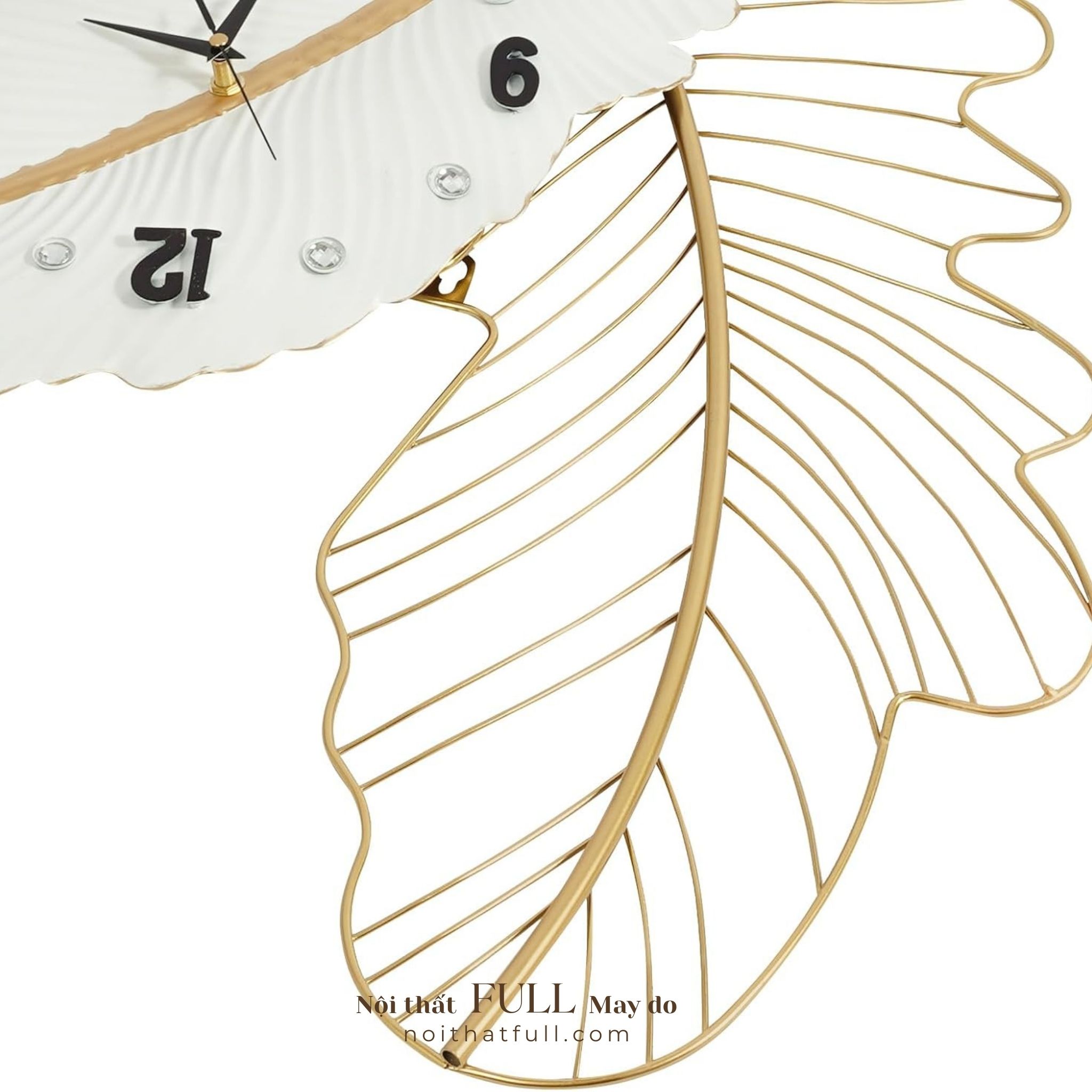 Đồng hồ Treo Tường Hình Lông Vũ YUYFCC Đồng hồ Treo Tường Hình Lông Vũ YUYFCC