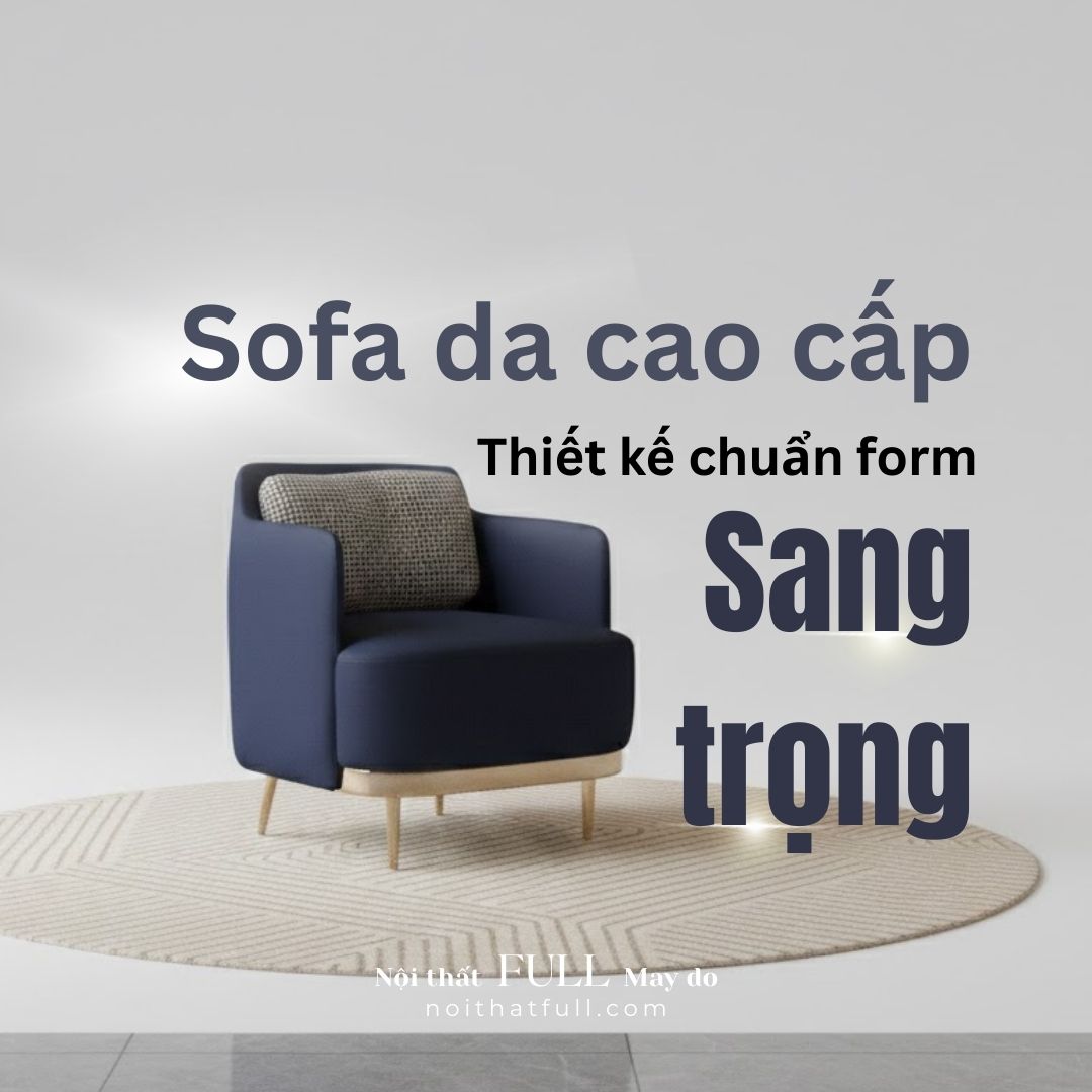 Sofa cao cấp xanh navy Sofa cao cấp xanh navy