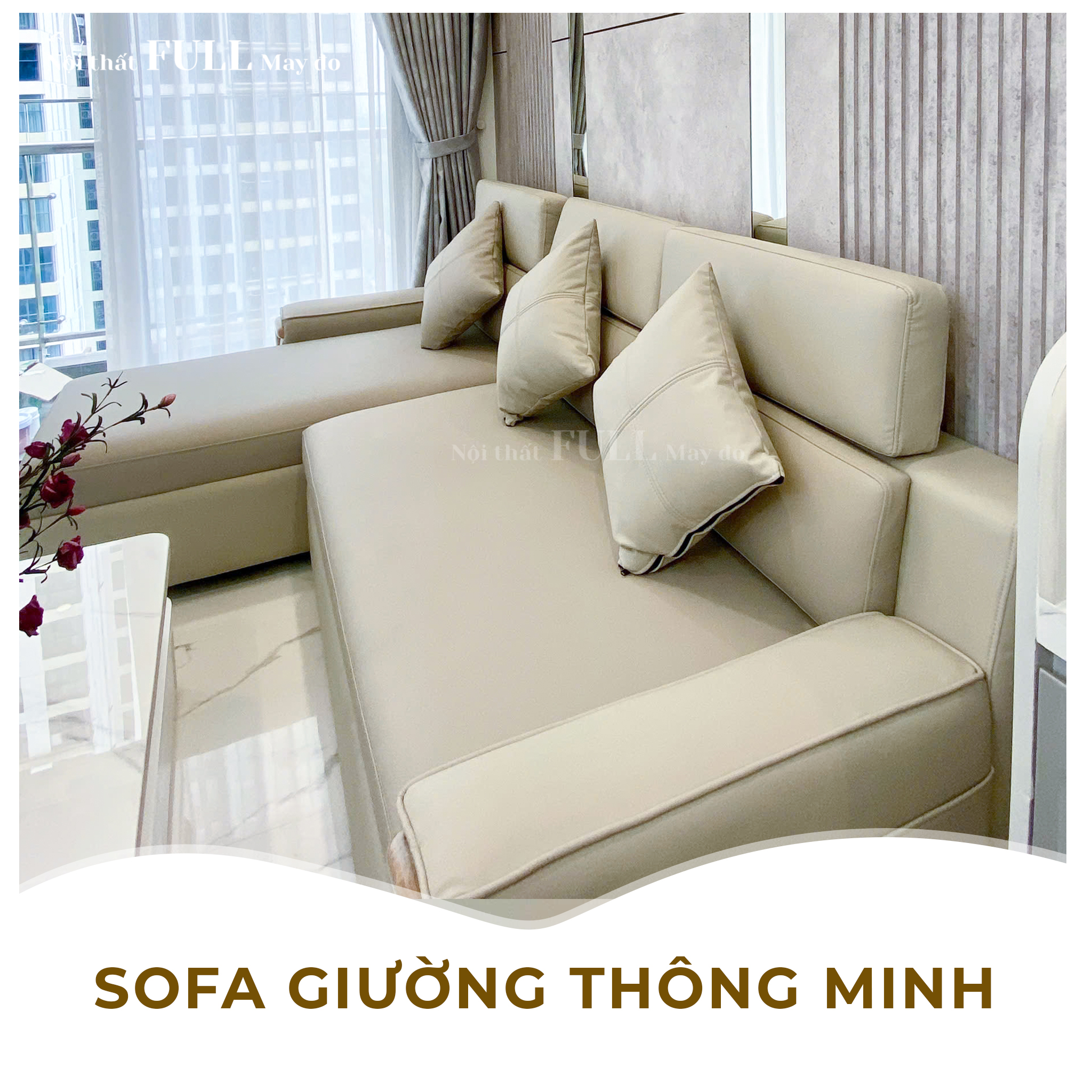 Sofa giường thông minh – Giải pháp 2 trong 1 Sofa giường thông minh – Giải pháp 2 trong 1