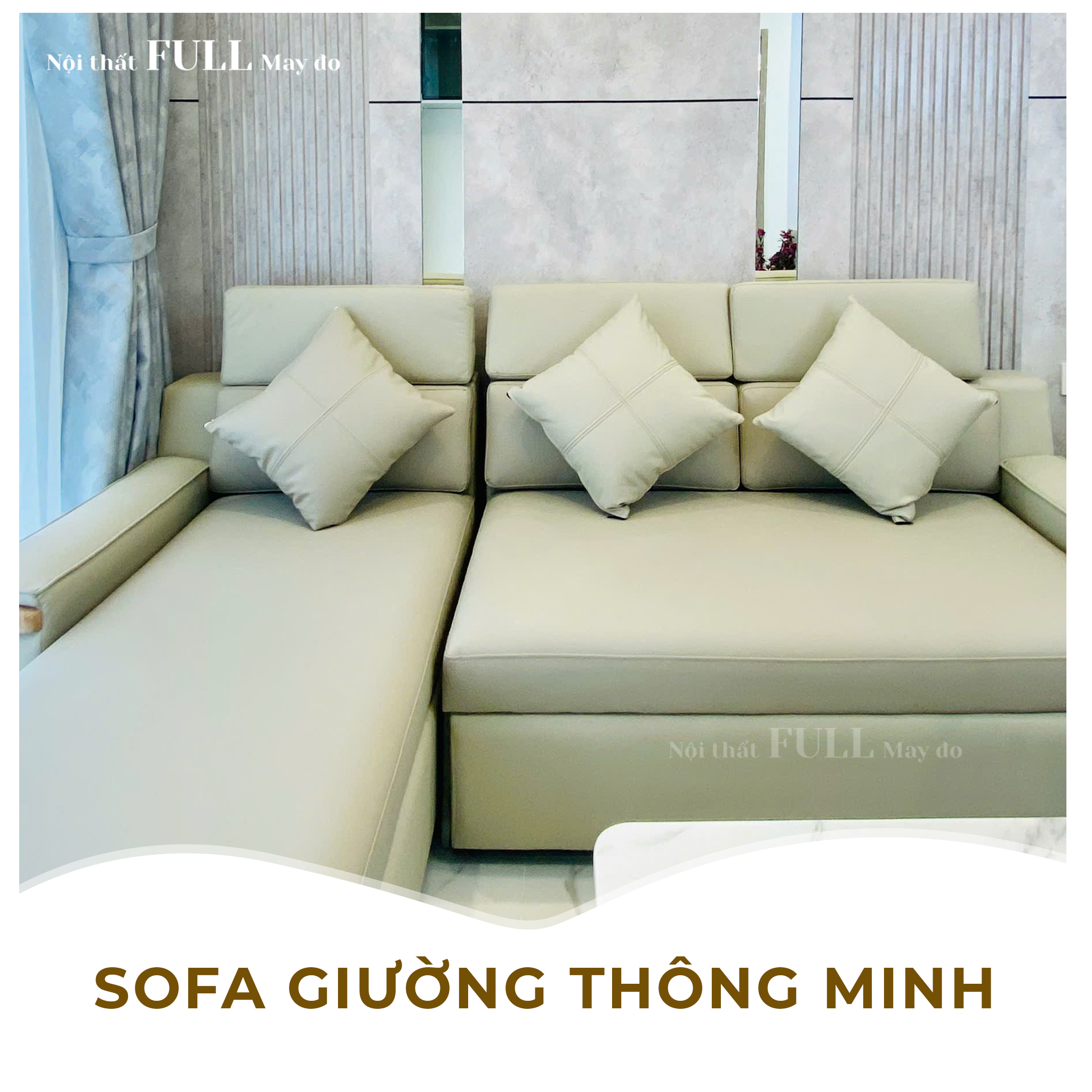 Sofa giường thông minh – Giải pháp 2 trong 1 Sofa giường thông minh – Giải pháp 2 trong 1
