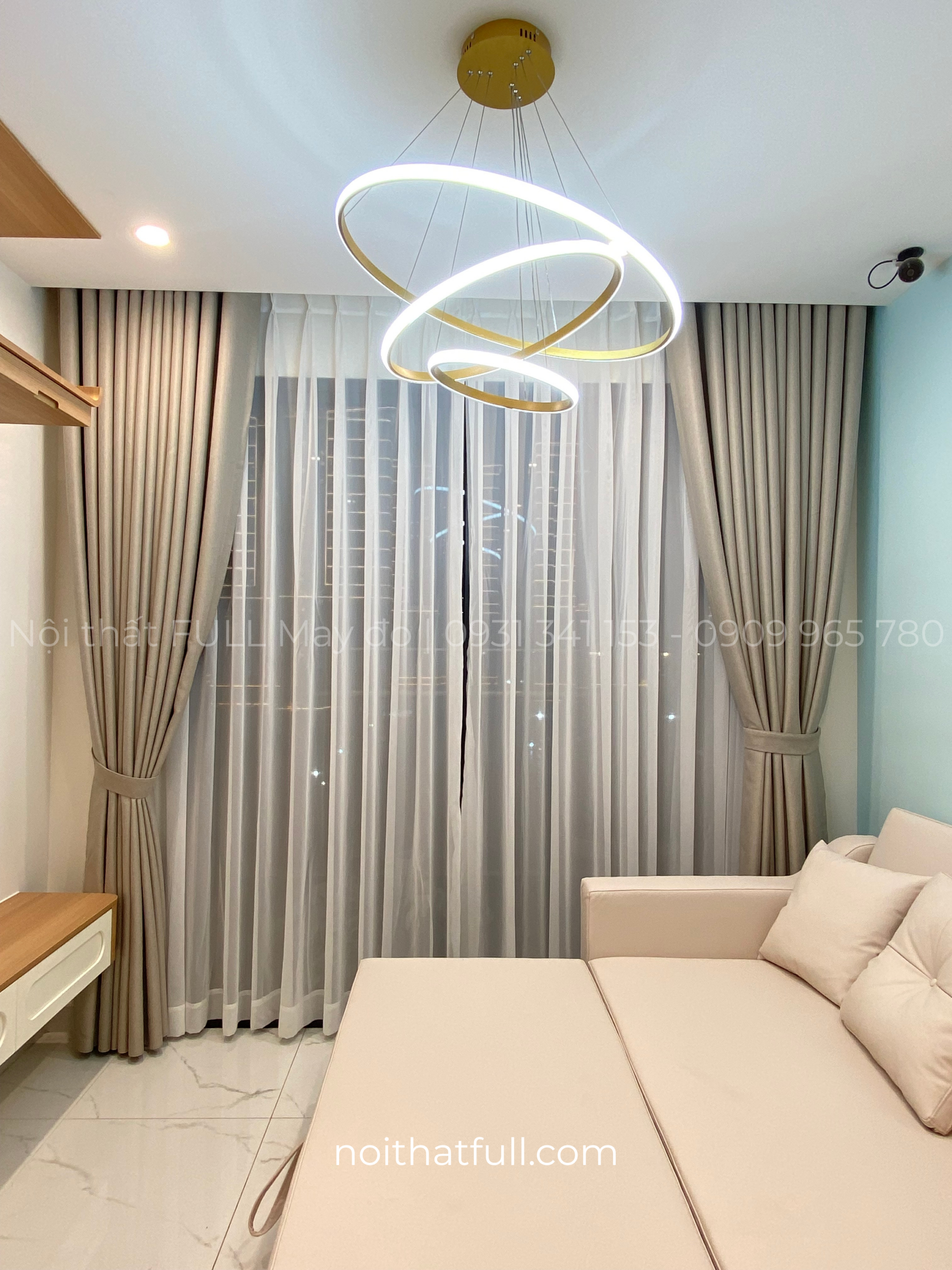 Đèn thả trần 3 vòng 3 chế độ sáng | DH-DTT003 Đèn thả trần 3 vòng 3 chế độ sáng | DH-DTT003