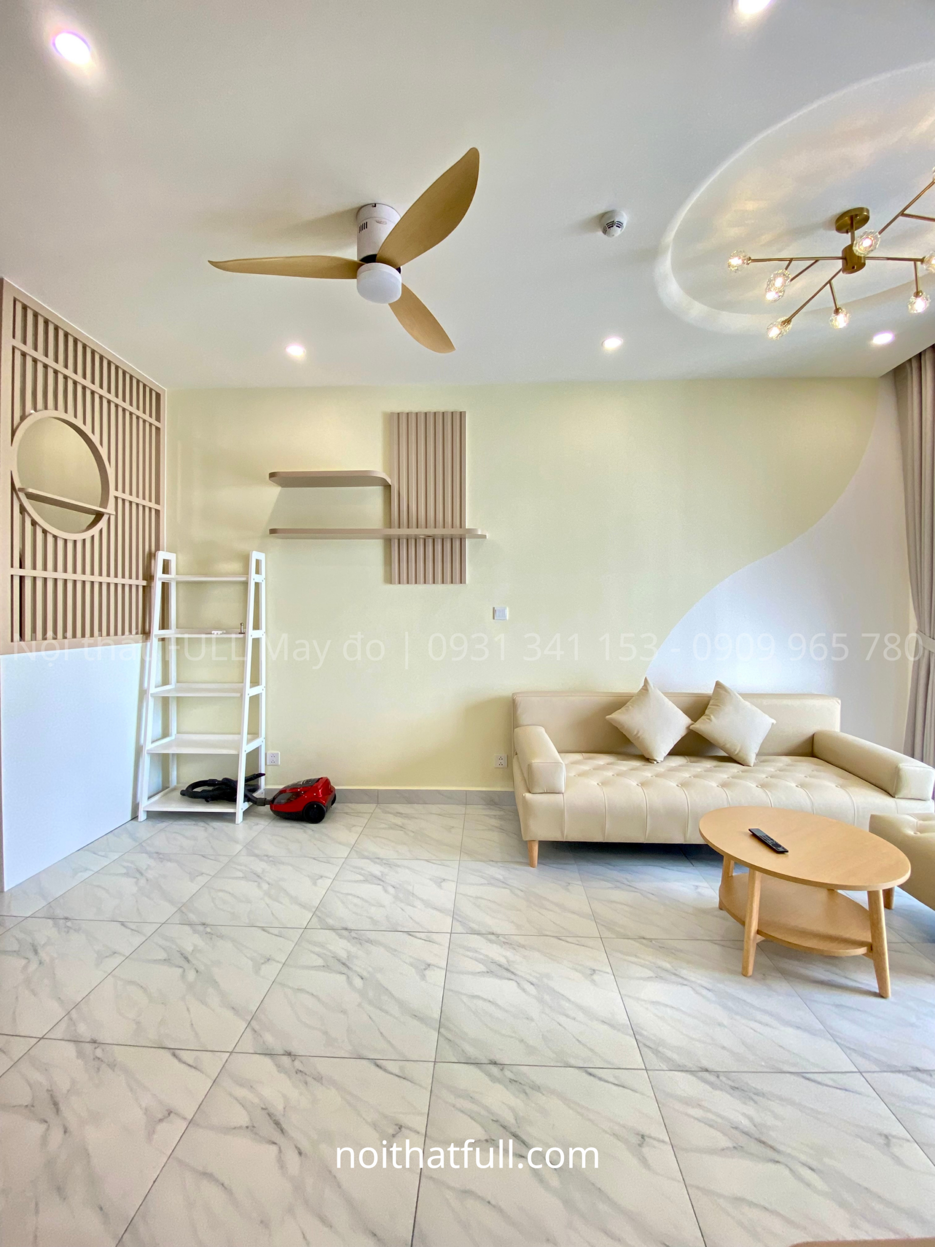 Sofa đơn đính nút da chống mực | DH-SF016 Sofa đơn đính nút da chống mực | DH-SF016