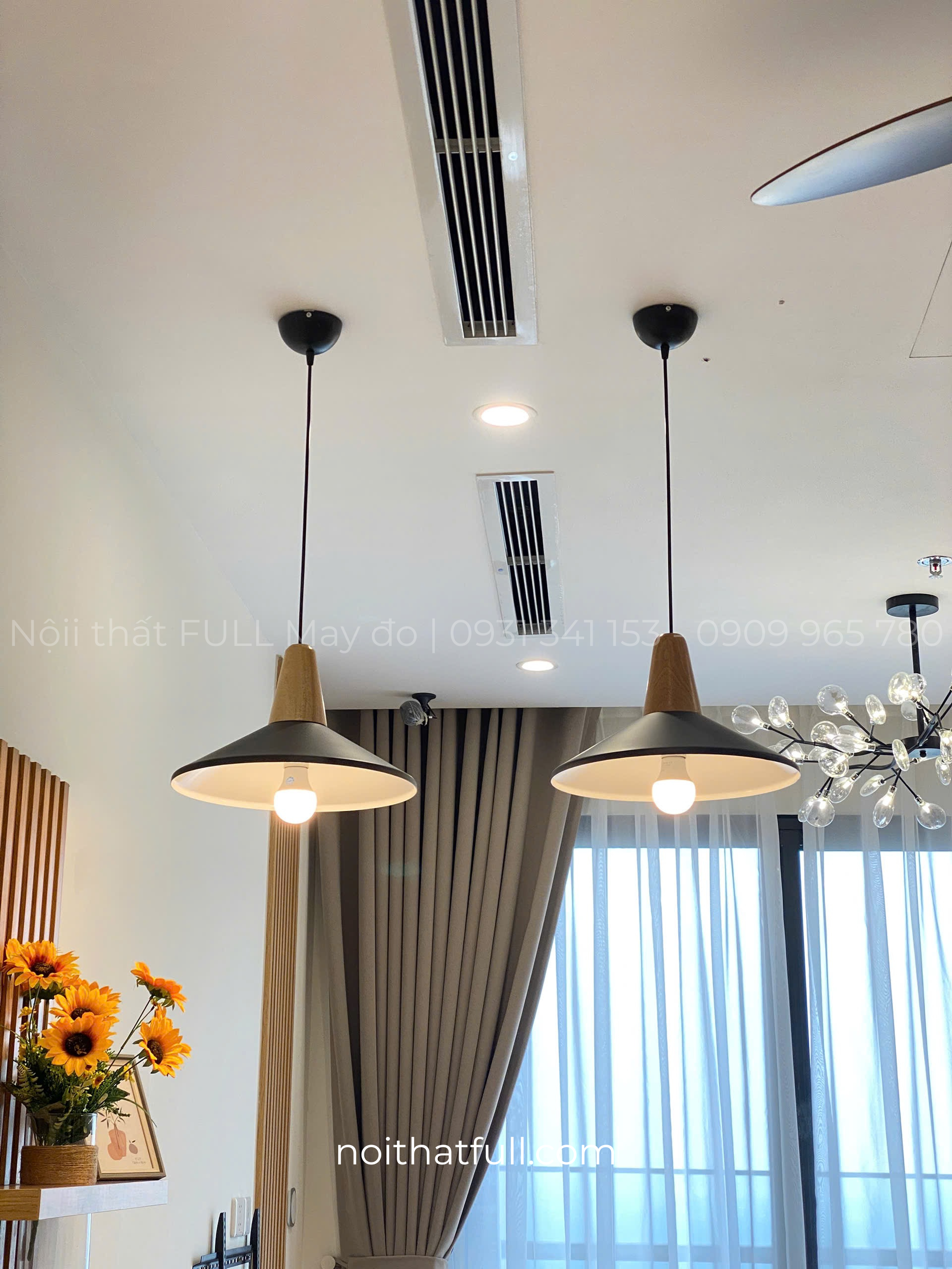Đèn thả hình nón | DH-DTT007 Đèn thả hình nón | DH-DTT007