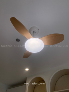 Quạt cánh mini có đèn led 3 màu | DH-QT002