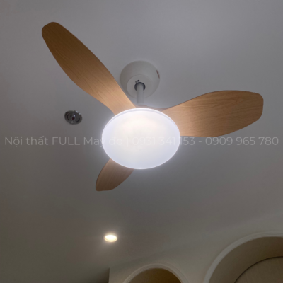 Quạt cánh mini có đèn led 3 màu | DH-QT002